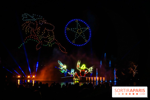 Parc Astérix : spectacle de drones, jets d'eau et feux d'artifice et nouveautés 2026, les photos