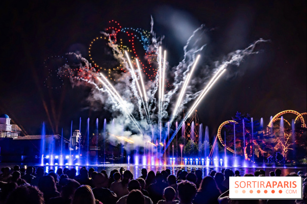 Parc Astérix : spectacle de drones, jets d'eau et feux d'artifice et nouveautés 2026, les photos