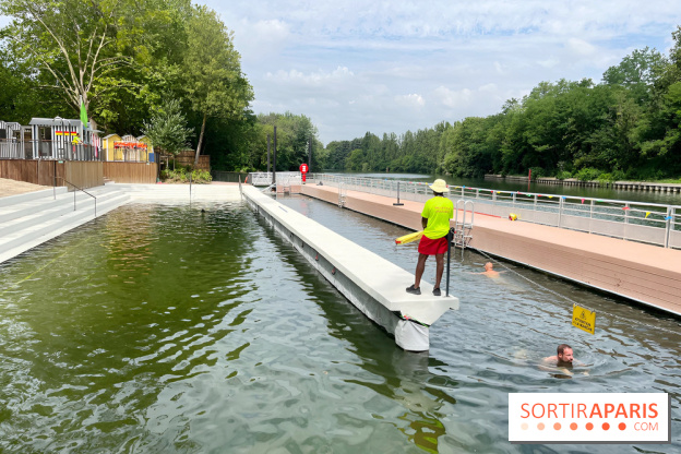 La baignade dans la Marne à Maisons-Alfort (94) - nos photos