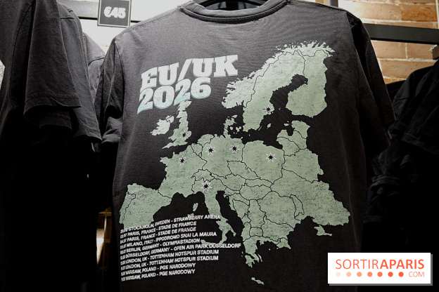 Pop-up store System of a Down à Paris - nos photos