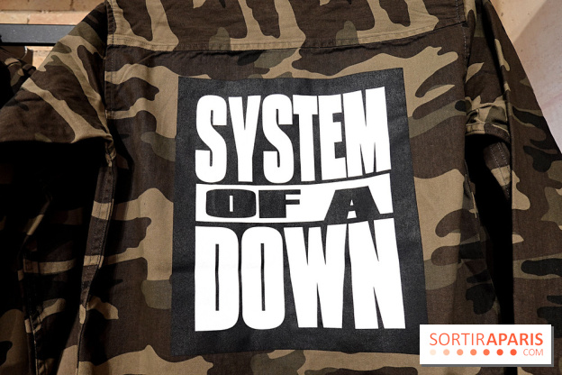 Pop-up store System of a Down à Paris - nos photos