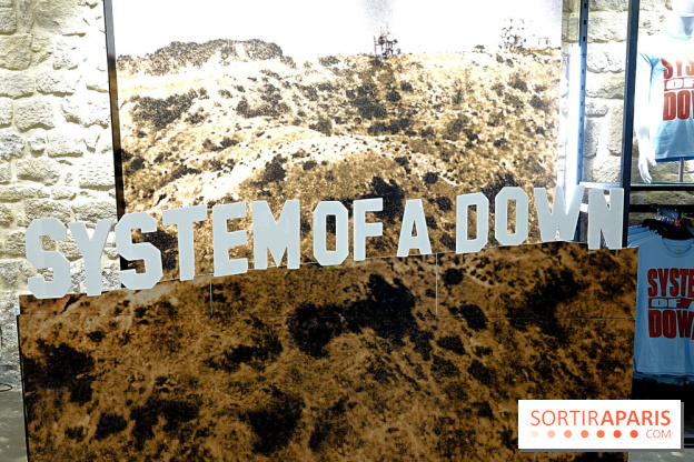 Pop-up store System of a Down à Paris - nos photos