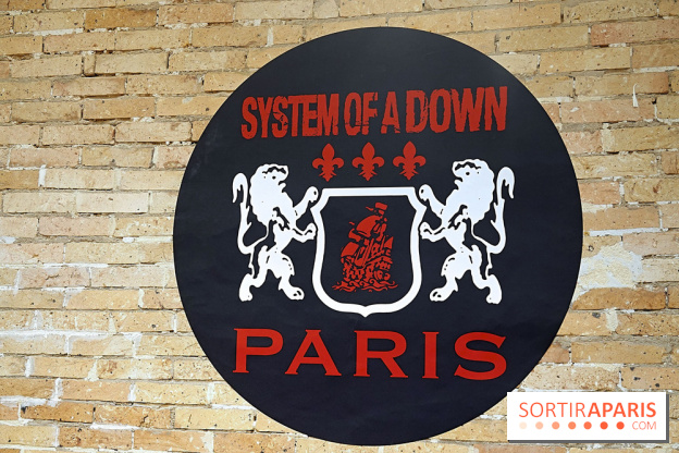 Pop-up store System of a Down à Paris - nos photos