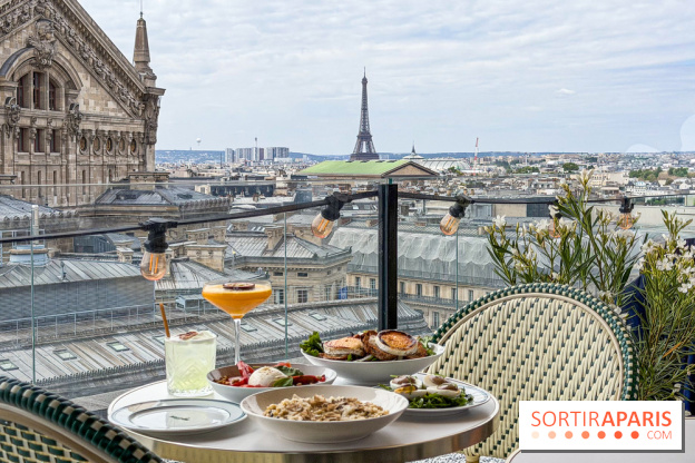 Balcon Paris : le bistrot de Julien Sebbag, perché sur le rooftop des Galeries Lafayette