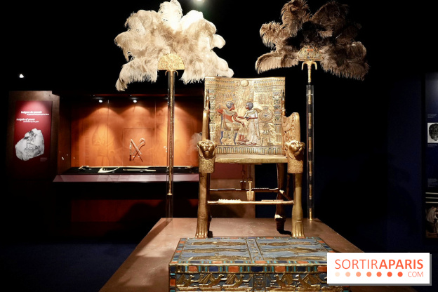 Le trône royal de Toutânkhamon à Paris - Toutankhamon : son tombeau et ses trésors