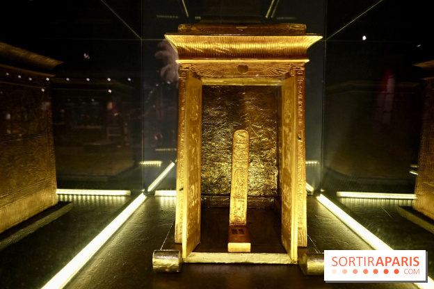 La chapelle dorée de l’exposition Toutânkhamon - Toutankhamon : son tombeau et ses trésors