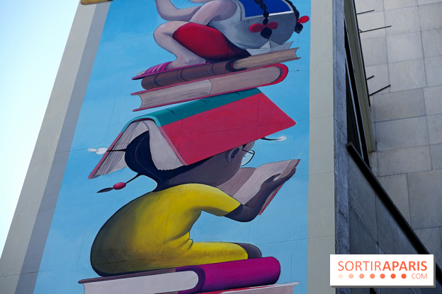 Seth, nos photos de sa nouvelle fresque monumentale à admirer dans le 19e à Paris - Seth 17