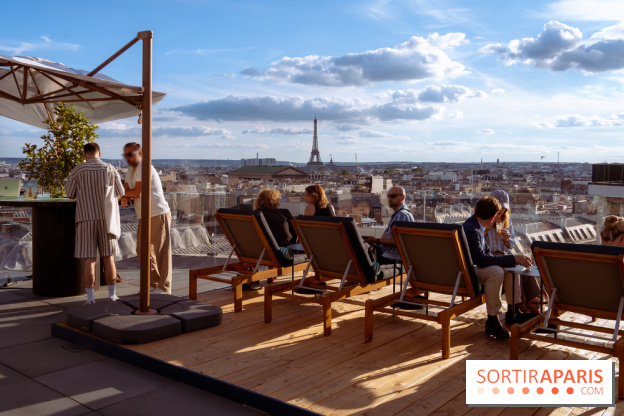 Douce-heure, la terrasse en rooftop des Galeries Lafayettes - photos