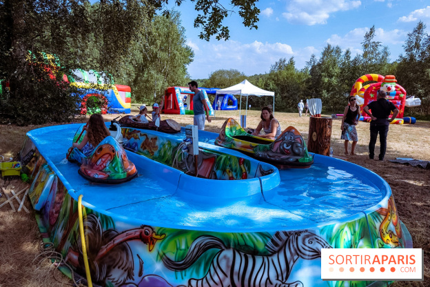 La plage et guinguette des Étangs de Hollande - photos