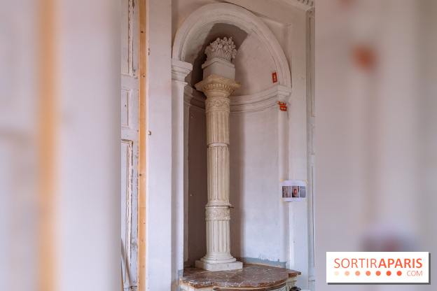 Le château de Plaisir dans les Yvelines se transforme en conservatoire - photos
