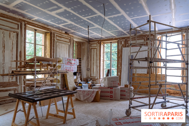 Le château de Plaisir dans les Yvelines se transforme en conservatoire - photos
