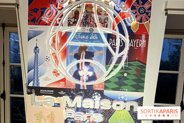 Ici C’est Paris La Maison : installation artistique du pop-up PSG