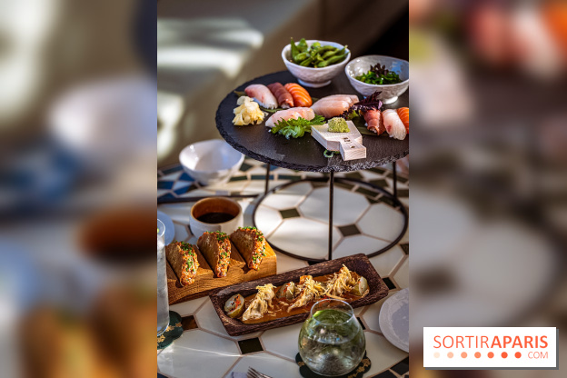 Le Rooftop du Fouquet's, bar à cocktail et cuisine fusion japonaise - photos