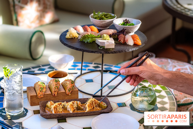 Le Rooftop du Fouquet's, bar à cocktail et cuisine fusion japonaise - photos