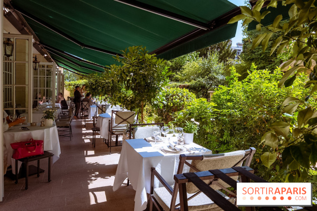 La terrasse-jardin de Maison Roland au Shangri-La Paris - les photos