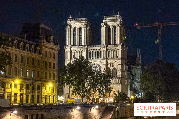 Paris la nuit - notre dame nuit