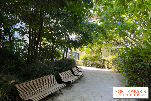 Le Jardin Claire Motte, square secret dans le 17e arrondissement
