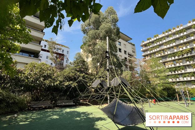 Le Jardin Claire Motte, square secret dans le 17e arrondissement