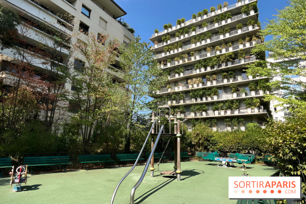 Le Jardin Claire Motte, square secret dans le 17e arrondissement