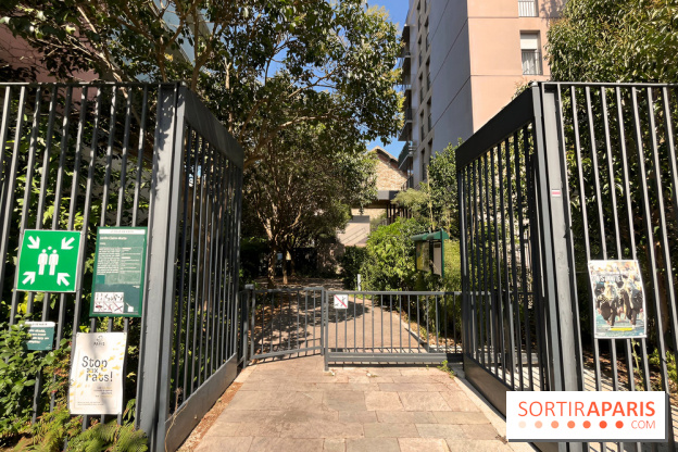 Le Jardin Claire Motte, square secret dans le 17e arrondissement
