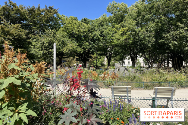 Square Léon Serpollet, le joli parc caché dans le 18e arrondissement