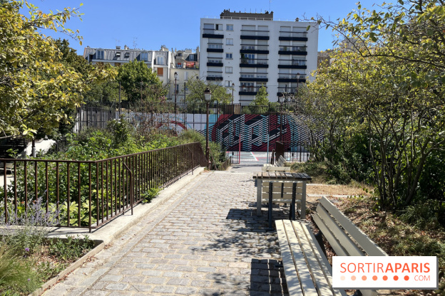 Square Léon Serpollet, le joli parc caché dans le 18e arrondissement