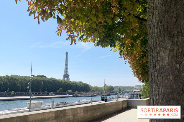 Le Jardin d’Erevan, un coin tranquille le long des quais de Seine