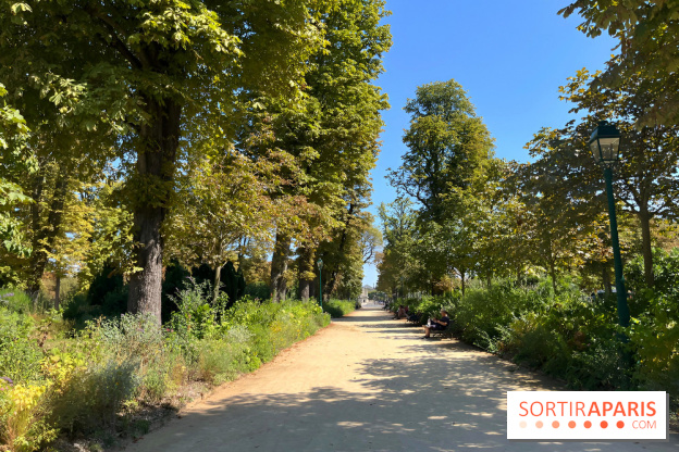 Les Jardins des Champs-Elysées, espace vert classé aux monuments historiques