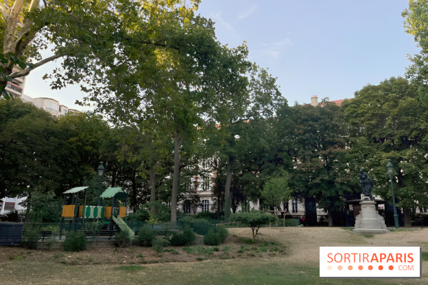Square des Epinettes, le parc caché du 17e