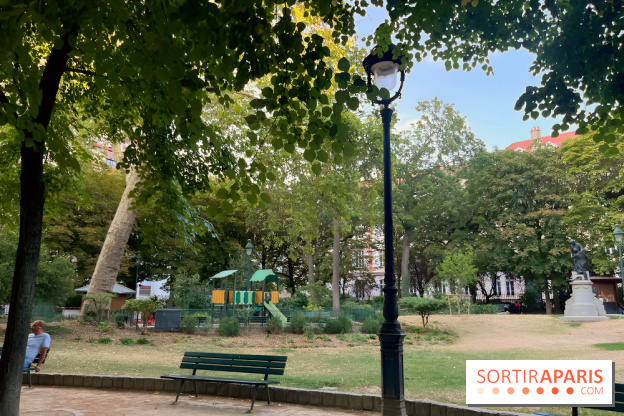 Square des Epinettes, le parc caché du 17e