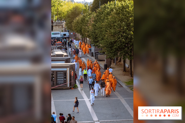 Défilé flottant sur la Seine : le Jal Yatra à Paris, les photos