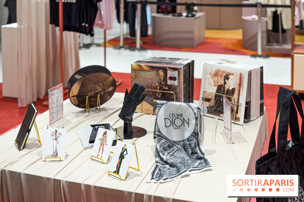 Pop-up Céline Dion aux Galeries Lafayette