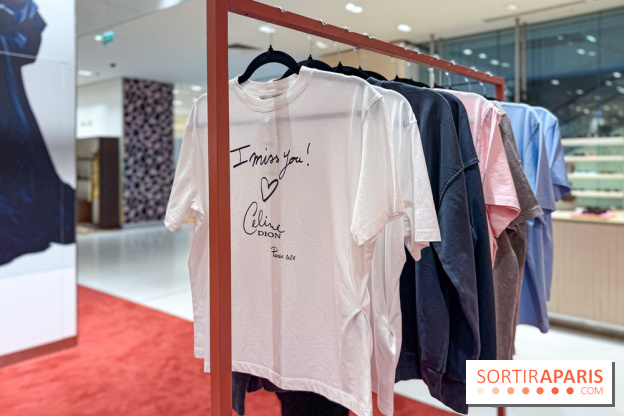 Pop-up Céline Dion aux Galeries Lafayette