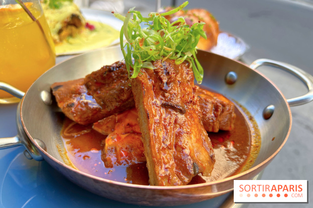The Indian Arms - Travers ribs marinés