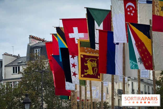 La Re-prise de la Bastille, 196 drapeaux recyclés autour de la Colonne de Juillet pour la Paris Design Week 2026