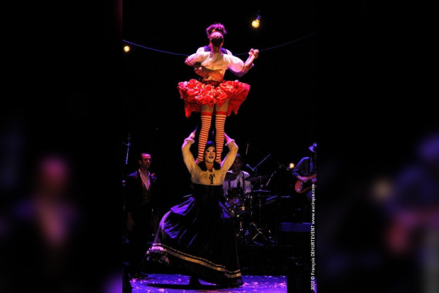 Blast de la compagnie Zanzibar, cirque Farouche au Cirque Electrique
