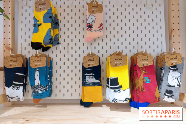 Moomin pop-up shop à Paris, nos photos