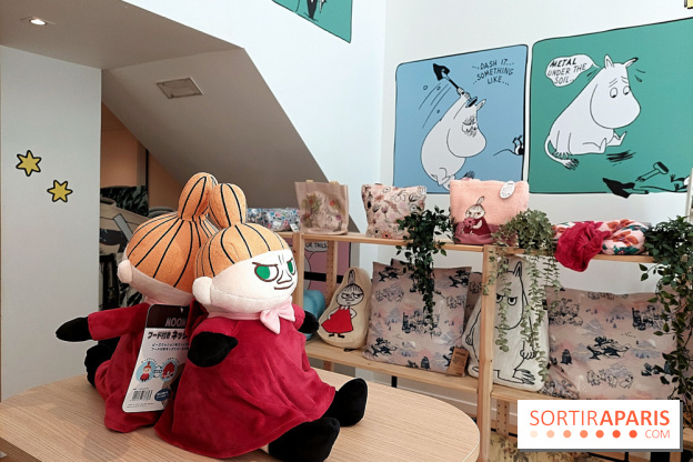 Moomin pop-up shop à Paris, nos photos