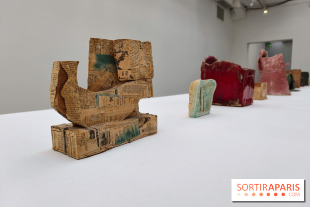 Exposition Simone Fattal au MAM Paris : mythes, exil et villes englouties