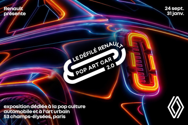 pop art car 2.0 au défilé renault® - BANNIERE 849x549 02
