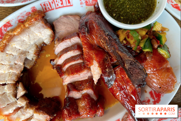 Fat Belly - Canard, porc laqué et poitrine de porc croustillante