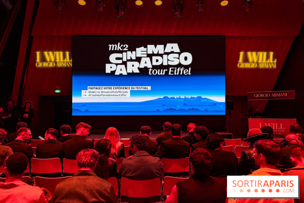 Paris : nos photos du cinéma Paradiso installé pour la première fois au premier étage de la Tour Eiffel