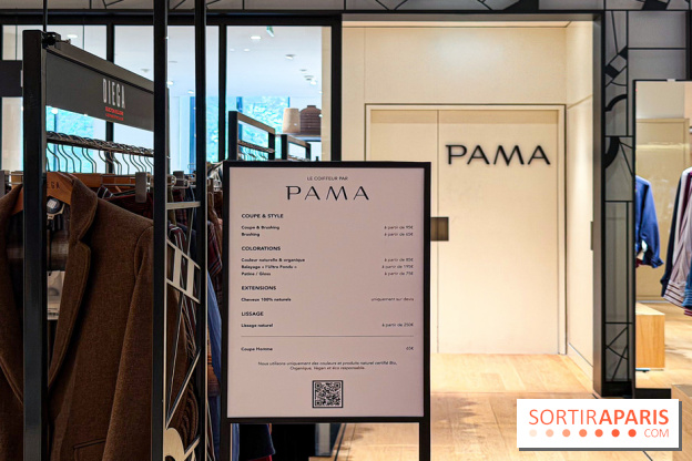 PAMA, salon de coiffure Le Bon Marché Rive Gauche