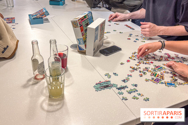 Puzz, café-bar dédié aux puzzles à Paris