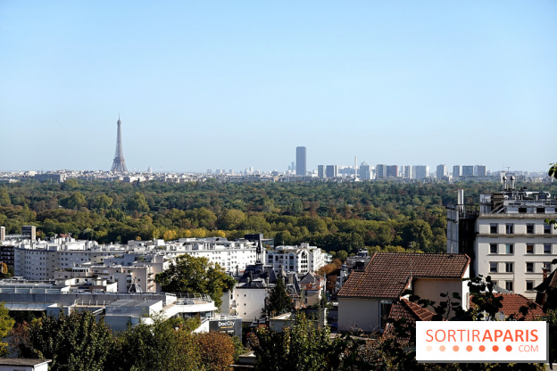 Terrasse du Fécheray à Suresnes - visuel vue Paris et La Défense