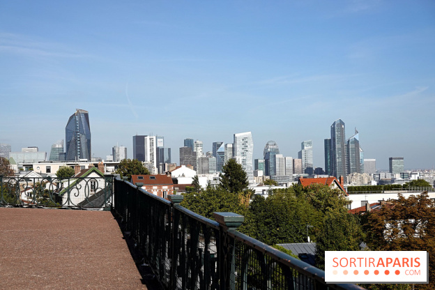 Terrasse du Fécheray à Suresnes - visuel vue Paris et La Défense