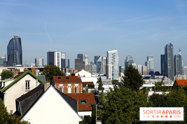 Terrasse du Fécheray à Suresnes - visuel vue Paris et La Défense
