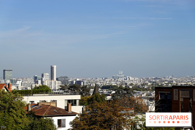 Terrasse du Fécheray à Suresnes - visuel vue Paris et La Défense