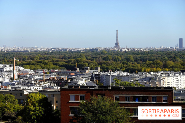 Terrasse du Fécheray à Suresnes - visuel vue Paris et La Défense