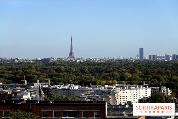 Terrasse du Fécheray à Suresnes - visuel vue Paris et La Défense